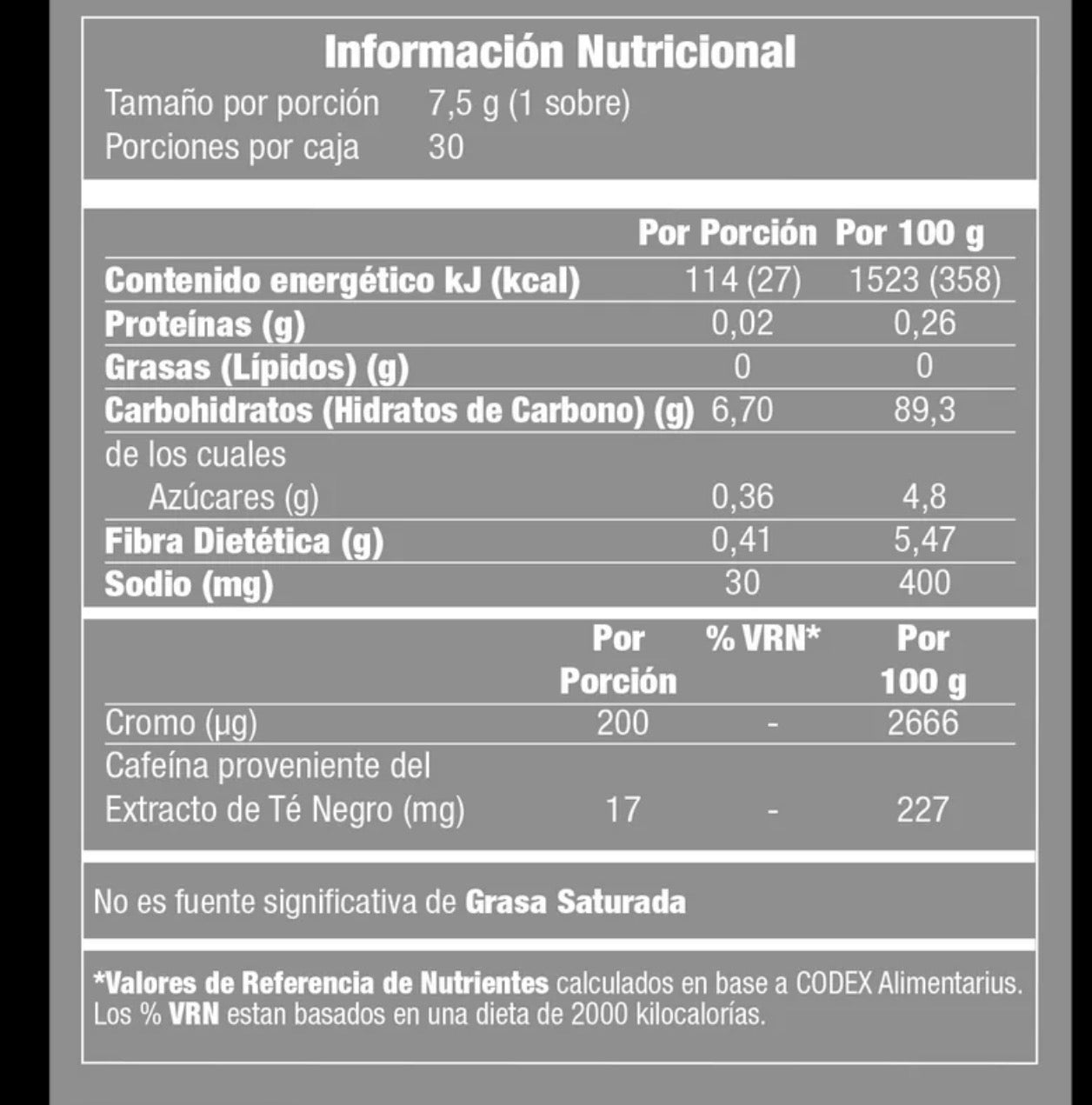 OML Teatino Natural Tea & Lemon Flavor Net Wt 7.9oz 225g | box with 30 packets of 0.26oz 7.5g each